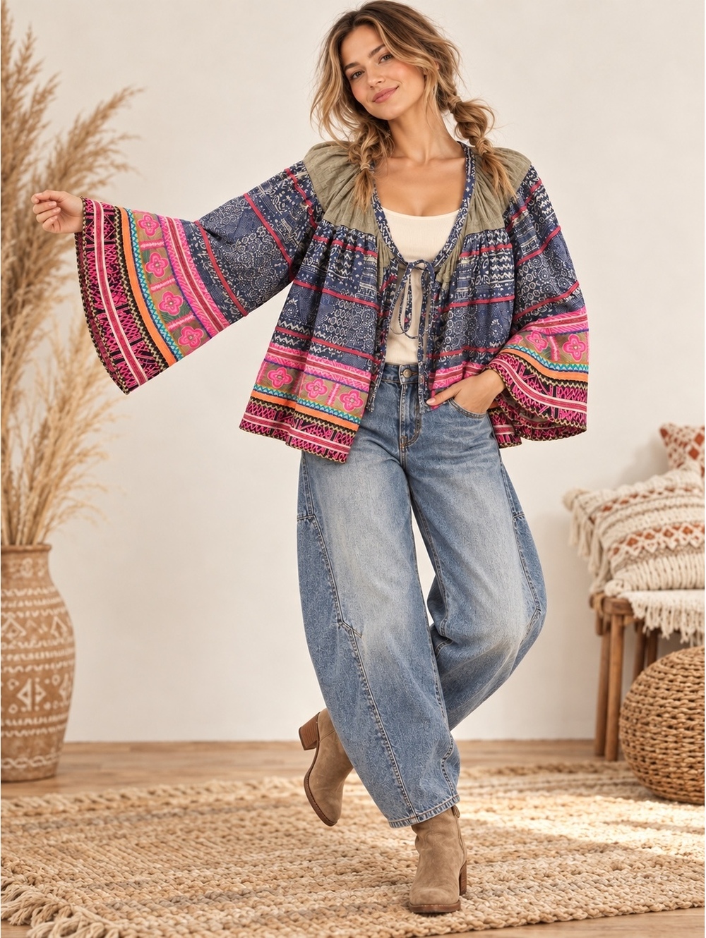 NEW Jaded Gypsy Shiva’s Dance River Jacket – One Size